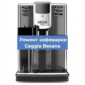Чистка кофемашины Gaggia Besana от кофейных масел в Волгограде